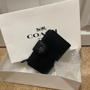 Coach trifold wallet